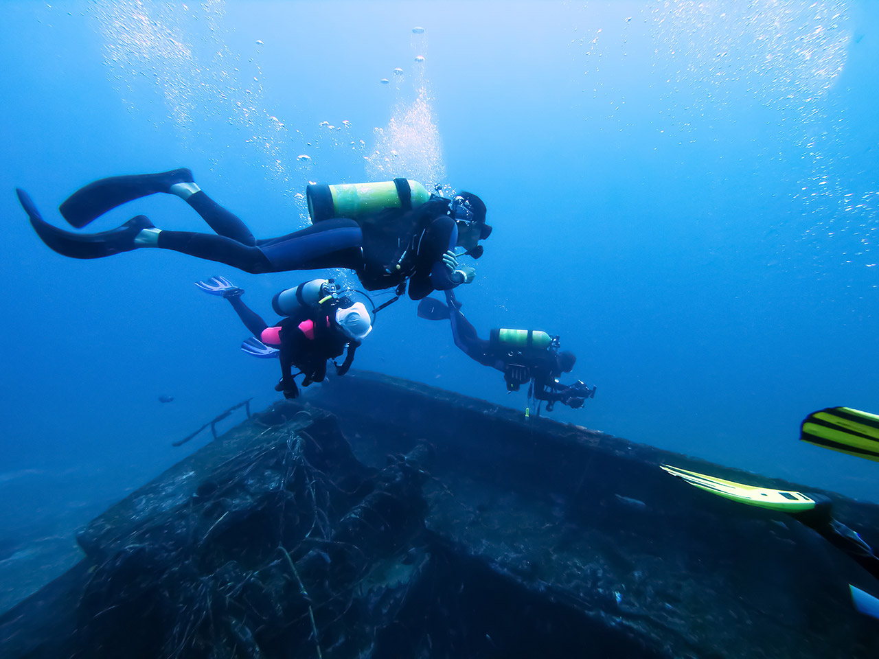 Tauchkurse vom Open Water Diver über AOWD zum Divemaster